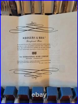 Rogers & Bro. Reinforced Plate Silverware 52 Pieces