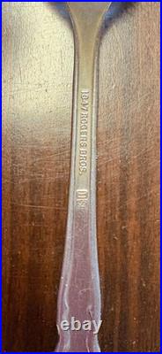 Rogers Bros.'1847' 63 Pc. Silver Plate Flatware Set in Original Felt Lined Box