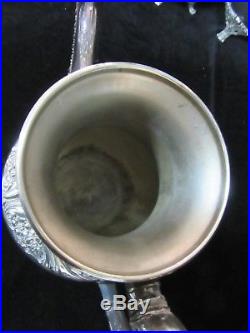 Rogers Bros 1847 Heritage Coffee/teapot Kettle Stand Burner Tray Creamer Sugar