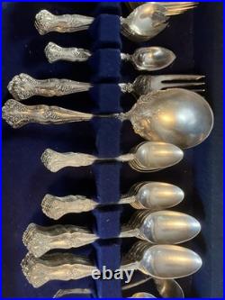 Rogers Bros 1847 International Silver Vintage Grape Silverplate 76 Piece Set Lot