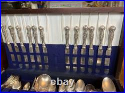 Rogers Bros 1847 International Silver Vintage Grape Silverplate 76 Piece Set Lot