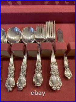 Rogers Bros 1847 Silver-plated Heritage Silverware 52 Pieces With Tarnish Box