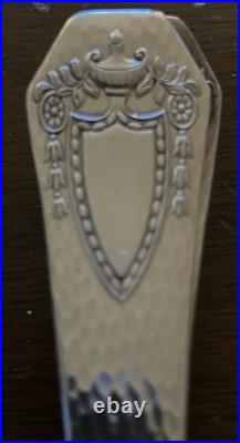 Rogers Bros 1847 Silverplate Flatware lot of 89. Heraldic Pattern