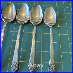 Rogers Bros 47 Piece Set Antique 1847 Flatware Set Silverplate