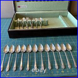 Rogers Bros 47 Piece Set Antique 1847 Flatware Set Silverplate