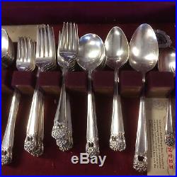 Rogers Bros Eternally Yours Silverplate Set 64 Pieces