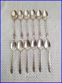 Rogers Bros. First Love Silverplated 70pc Stainless Silverware Flatware Set