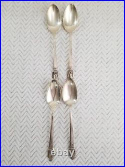 Rogers Bros. First Love Silverplated 70pc Stainless Silverware Flatware Set