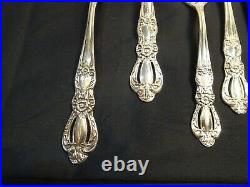 Rogers Bros IS Silverplate GRAND HERITAGE 1847 Flatware 74 PCS Service for 12