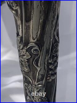 Rogers Bros Meriden B Company Silver Plate Ornate Candelabra 5 Candle Holder