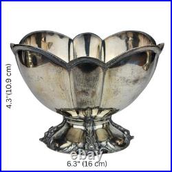 Rogers Bros Silver Plated Tea Set Baroque Revival Antique Mid-19th Century