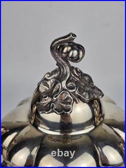 Rogers Bros Silver Plated Tea Set Baroque Revival Antique Mid-19th Century