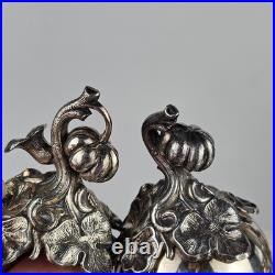 Rogers Bros Silver Plated Tea Set Baroque Revival Antique Mid-19th Century