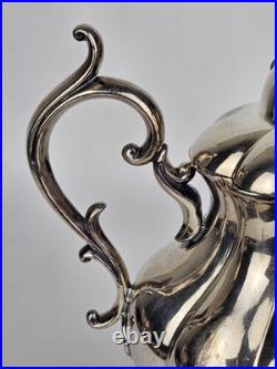 Rogers Bros Silver Plated Tea Set Baroque Revival Antique Mid-19th Century