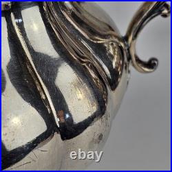Rogers Bros Silver Plated Tea Set Baroque Revival Antique Mid-19th Century