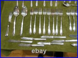 Rogers Bros x11 IS INSPIRATION CORN Silver plate flatware 55 pieces