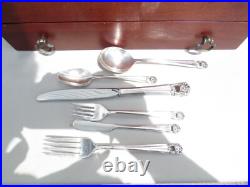 Rogers Brothers Co. Silver plate Flatware Eternally Yours patent