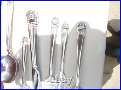 Rogers Brothers Co. Silver plate Flatware Eternally Yours patent