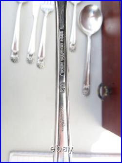 Rogers Brothers Co. Silver plate Flatware Eternally Yours patent