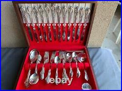 Rogers Brothers reinforced plate is 84 pcs Flatware