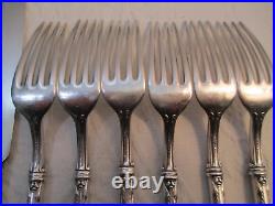 Rogers CHARTER OAK 1906 Hollow Handle Silverplate 12 Pieces