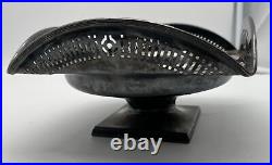 Rogers Canada #204 Silver-plated Footed Bowl from 1881 Tray Basket 7