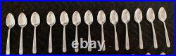 Rogers Celebrity Wild Rose Pattern 1939 Silverplate Service for 6 with 40 Pieces