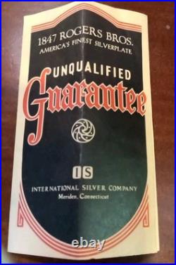 Rogers First Love Silver plate Entire Set 8 table Placement. 11 Rogers First Love Silver plate Entire Set 8 table Placement. 11
