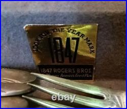 Rogers First Love Silver plate Entire Set 8 table Placement. 11 Rogers First Love Silver plate Entire Set 8 table Placement. 11