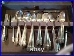 Rogers First Love Silver plate Entire Set 8 table Placement. 11 Rogers First Love Silver plate Entire Set 8 table Placement. 11