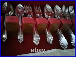 Rogers INSPIRATION Reinforced Silverplate Service for 8 (51 Pieces)