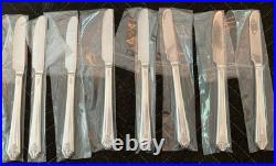 Rogers Imperial Pattern 1939 Silverplate Complete Service for 8 with 58 Pieces