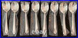 Rogers Imperial Pattern 1939 Silverplate Complete Service for 8 with 58 Pieces