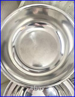 Rogers Mfg Co Vintage Silver Plate 5-Piece 4275 Warming Chafing Dish