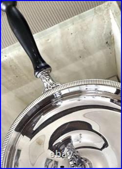 Rogers Mfg Co Vintage Silver Plate 5-Piece 4275 Warming Chafing Dish