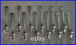 Rogers QUEEN 1891 Silverplate Melon / Fruit Spoons Set of 12