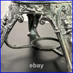 Rogers Smith & Co. Coffee Tea Urn Samovar Silver Plate 1887 Antique Victorian