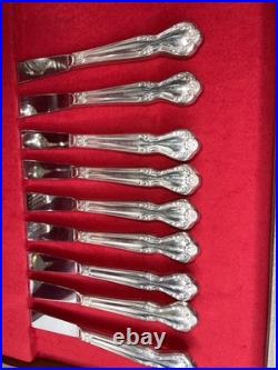 Rogers and Bros Daybreak Silver Plate 62 pieces (no Box)