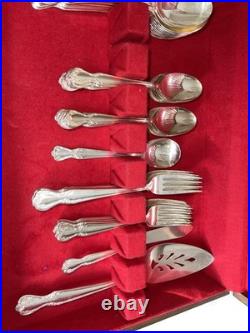 Rogers and Bros Daybreak Silver Plate 62 pieces (no Box)
