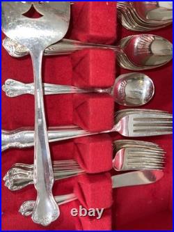 Rogers and Bros Daybreak Silver Plate 62 pieces (no Box)