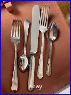 SET 100 Flatware 1847 Rogers Bros Silver Plate Plaza SP Reed & Barton Stainless