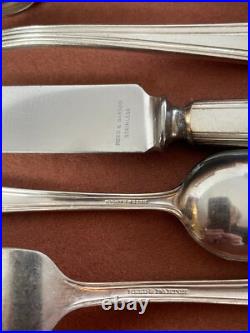 SET 100 Flatware 1847 Rogers Bros Silver Plate Plaza SP Reed & Barton Stainless
