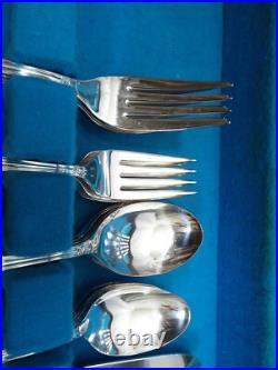 Set 32pcs Rogers & Bros Daybreak Silver-plate Flatware Elegant Lady svc for 6