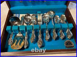 Set IS Wm Rogers Silver-plate Beverly Manor 63 pcs BUNDLE (withServing)