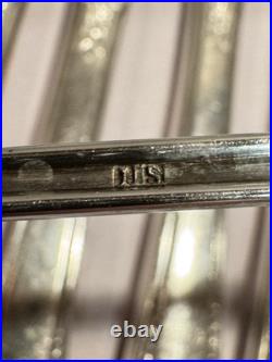 Set Of 63 Rogers STARLIGHT 1950 International Silver Plate Fork Spoon Knife