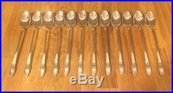 Set of 12 1847 Rogers Bros FIRST LOVE Iced Tea Spoons No Monograms 7 3/4 Lot