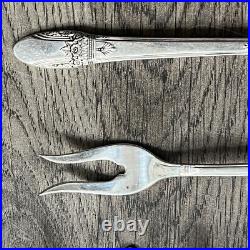 Silver Plate FIRST LOVE International 1847 Rogers 37 Pieces Lot Forks Spoons
