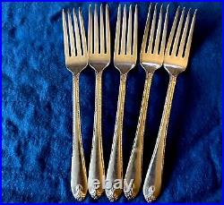 Silver Plate Flatware Exquisite Pattern Rogers & Son 1940 International Silver