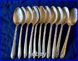 Silver Plate Flatware Exquisite Pattern Rogers & Son 1940 International Silver