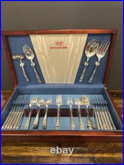Silver Plated 1847 Rogers Brothers IS 70 Pieces Eternally Yours Silverware